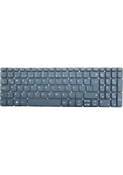 Lenovo Uyumlu İdeapad 3-17ııl05 Type 81wf Notebook Klavye Füme V.1