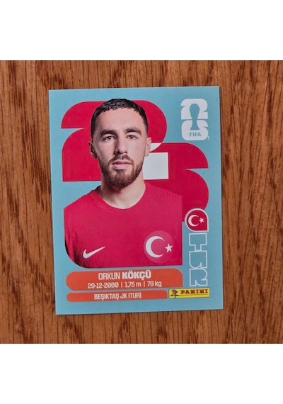 Panini Fwc 2026 Orkun Kökçü Lisanslı Sticker Tur 12
