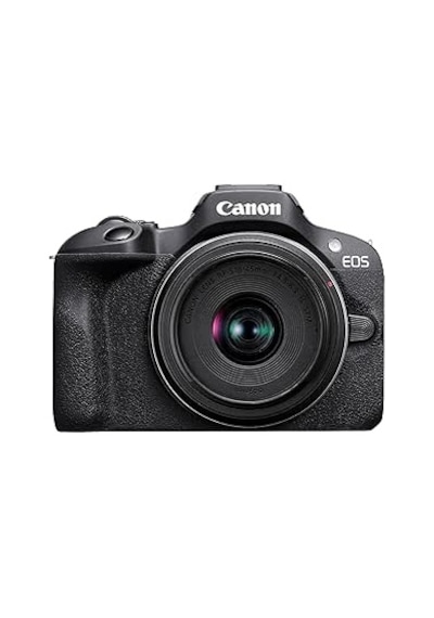 Canon EOS R100 + RF-S 18-45 MM Fotoğraf Makinesi Siyah