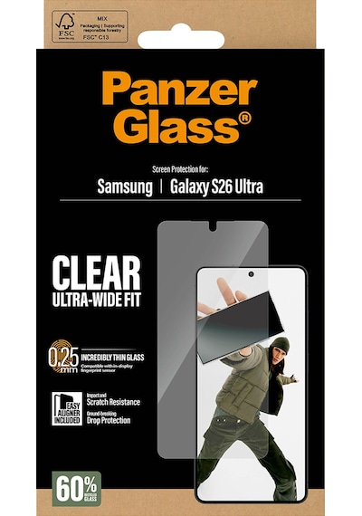 Panzerglass Samsung Uyumlu Galaxy S26 Ultra / Uwf Hizalama Aparatlı Ekran Koruyucu