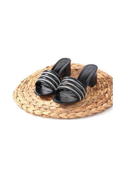 Pabuçcity Papuçcity Nhr 02782 5 Cm Topuklu Kadın Abiye Terlik 001