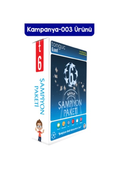 Tonguç 6. Sınıf Şampiyon Paketi (510393296)