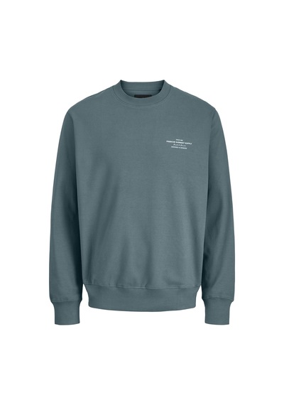 Jack & Jones Erkek Mavi Sweat 12261386 Mavi