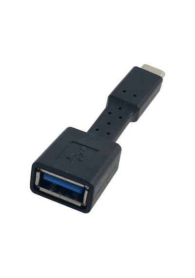 7 Cm Usb Type-c Erkek - Usb 3.0 Dişi Otg Adaptör Kablosu, Yüksek Hızlı Veri Aktarım Ve Otg Dönüştürücü