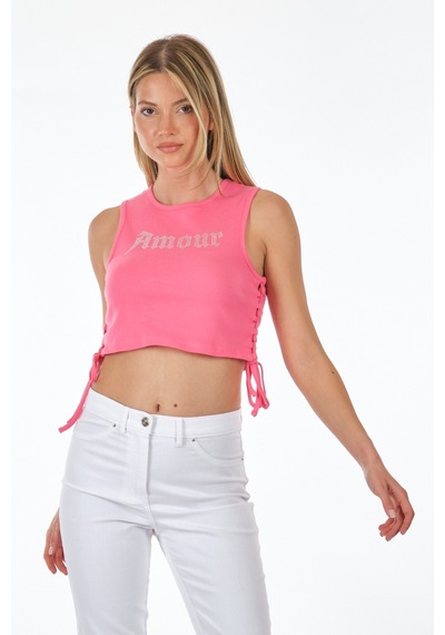 Only Pembe Kadın T-shirt 15289612 001