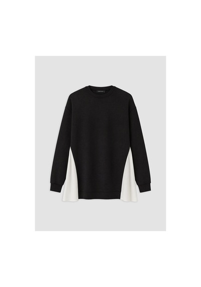 LC Waikiki Alıta Cıty Farkıyla Lcw Everyday Siyah Dalgıç Kumaşı Düz Loose & Bol Kadın Sweatshirt Tunik Siyah - 924746790 Siyah LC Waikiki Alıta Cıty Farkıyla Lcw Everyday Siyah Dalgıç Kumaşı Düz Loose & Bol Kadın Sweatshirt Tunik Siyah - 924746790 Siyah