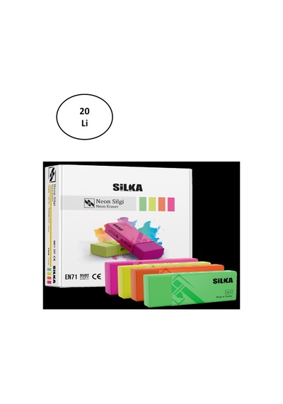 Silka Neon Silgi 20'li
