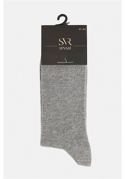 Süvari Gri Düz Çorap Cr1004900109-s05 Gri