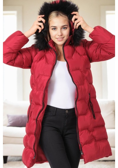 Z9760 Dewberry Bayan Kaban-bordo Bordo