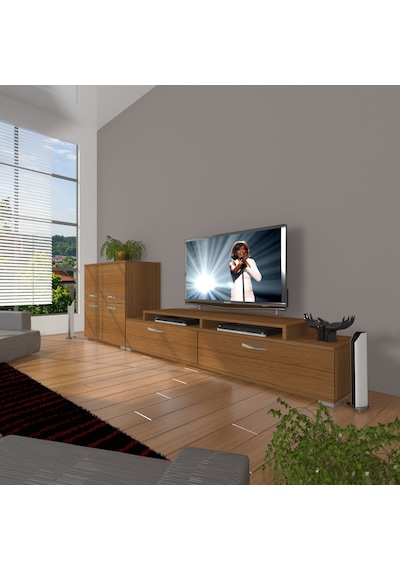 Decoraktiv Ekoflex On Slm Tv Ünitesi Tv Sehpası Ceviz
