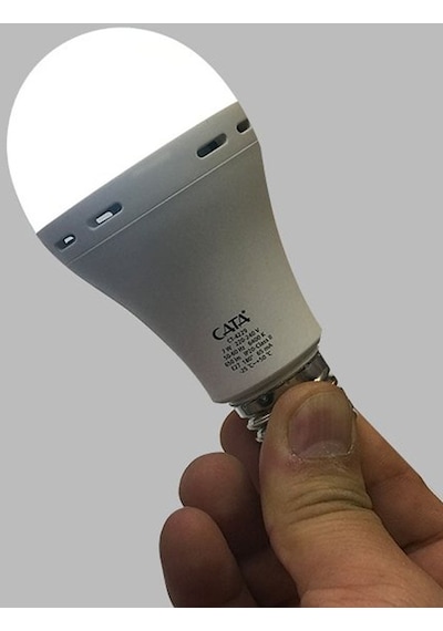 Cata Ct-4229 7w Şarjlı Led Ampul 6400k Beyaz E27