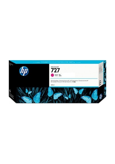 HP F9J77A (727) MACENTA 300 ML GENIS FORMAT MUREKKEP KAR