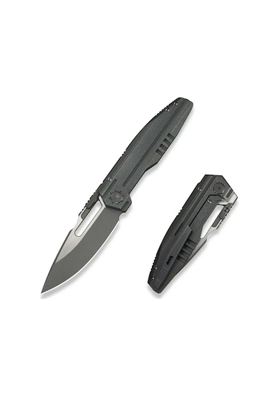 We Knife Limited Reveille Olive Gray Titanium Handle Gray Stonewashed Bohler M390 Blade, Satin Flat Limited Edition 200 Pcs Çakı Gri We Knife Limited Reveille Olive Gray Titanium Handle Gray Stonewashed Bohler M390 Blade, Satin Flat Limited Edition 200 Pcs Çakı Gri
