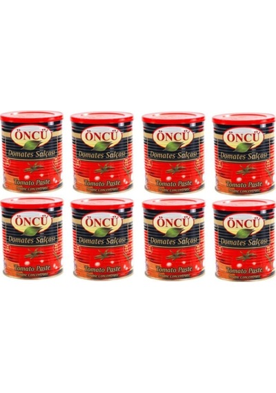 Öncüdomates Salçası Teneke 830 G 8 Adet