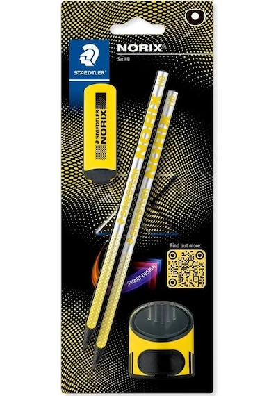 Staedtler 181 Sbk2-1 Norıx Kurşun Kalem Silgi Kalemtıraş Seti Çok Renkli