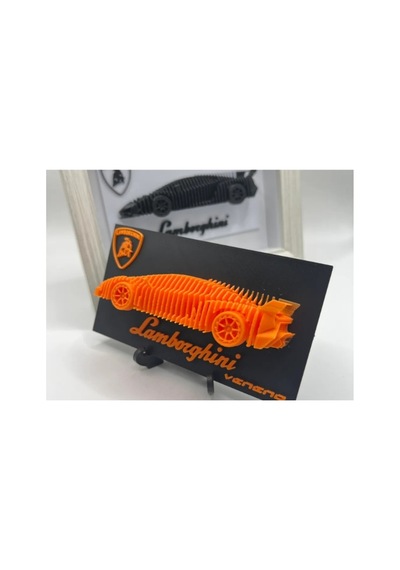 Lamborghini Katmanlı 1:24 Ölçekli Dekor