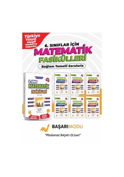 6. Sınıf Başarı Modu Matematik Fasikülleri