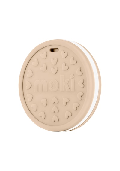 Silikon Diş Kaşıyıcı Kuki Latte Bej