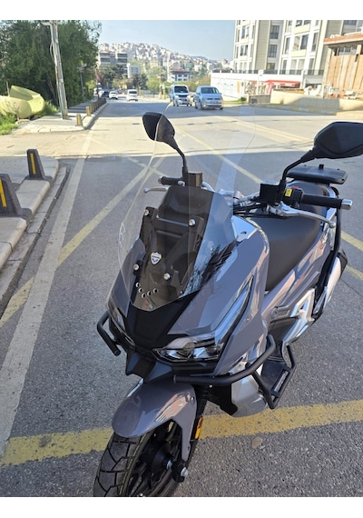Motocam Rks Freccia Ön Cam 2022-2026 Model 55cm Şeffaf Renkli 4mm Kısa