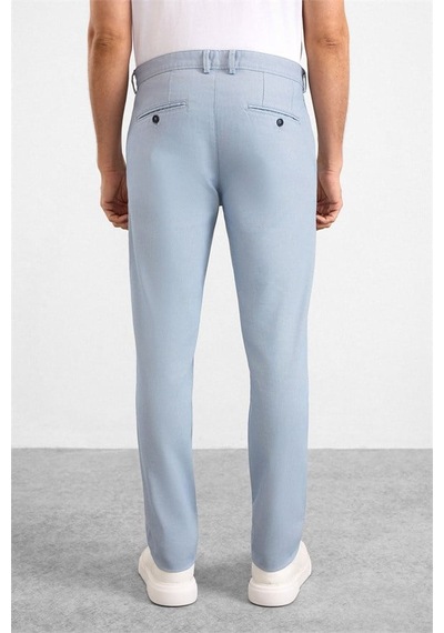 Süvari Buz Mavi Slim Casual Pantolon Pn2020500766-m01