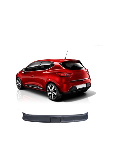 Renault Clio 4 Uyumlu 20122 Ve Üzeri Geniş Model Abs Arka Tampon Üstü Koruma