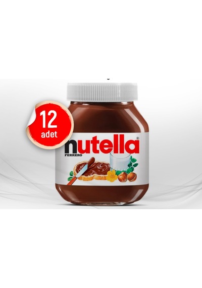 Nutella Kakaolu Fındık Kreması 12 x 750 G