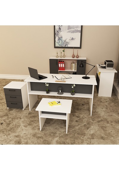 KALENDER DEKOR MERKÜR-1-2-3-4-5 OFİS BÜRO MASASI TAKIMI MRK14