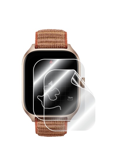 Amazfit GTS 4 Smart Watch ile uyumlu IPG Ekran Koruyucu (2 Adet)