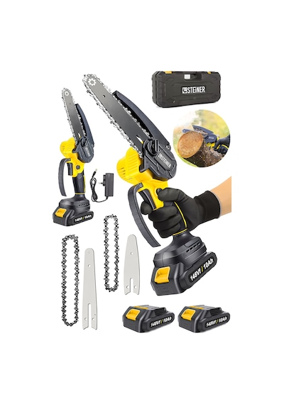 Steiner 148 Vf 10 Ah %100 Kömürsüz Motor Akülü Dal Budama 15 Cm S