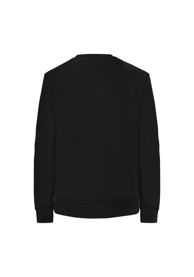 Jack & Jones Erkek Gögüs Logo Baskili Sweatshirt - Minder 12193076 Black Siyah