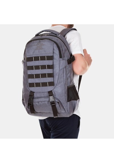 Lederax 50lt Geniş Hacimli Dağcı Çantası Sırt Çantası Ld598 Gri