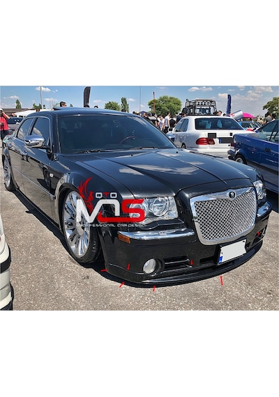 Chrysler 300c Uyumlu Ön Tampon Eki Karlık Fiberglass Boyasız