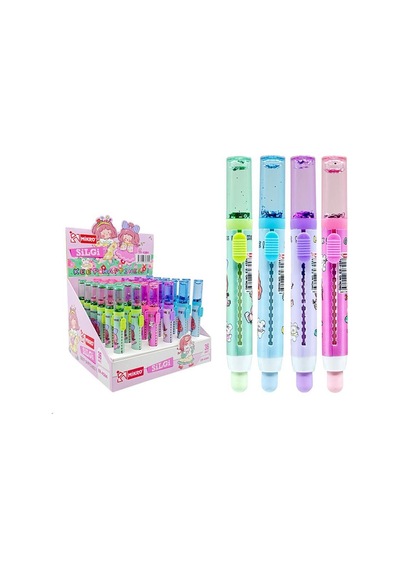 Mikro Er-4584 Keep Happines Sürgülü Silgi 36' Lı