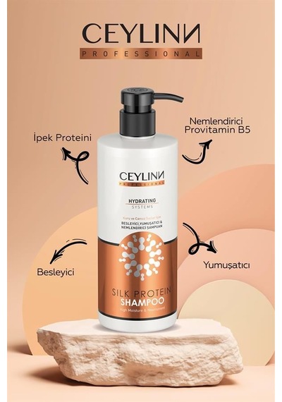 Ceylinn Şampuan 500ml. Silk Protein Tüm Saç Tipleri