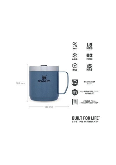 The Legendary Camp Mug Kapaklı Termos Bardak 0.35l 12oz - Hammertone Lake