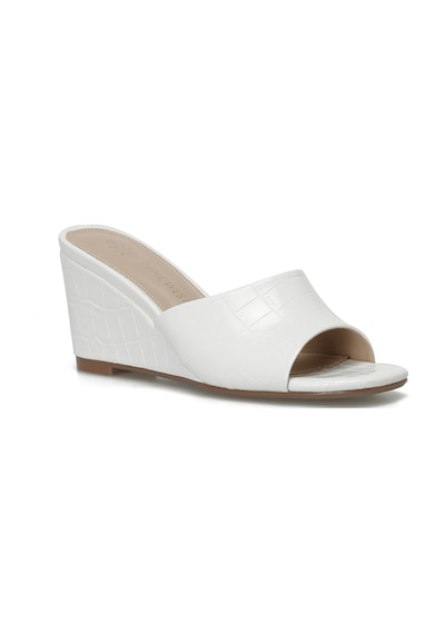 Nine West Junal 4fx Kırık Beyaz Kadın Terlik 000000000101484547 Beyaz
