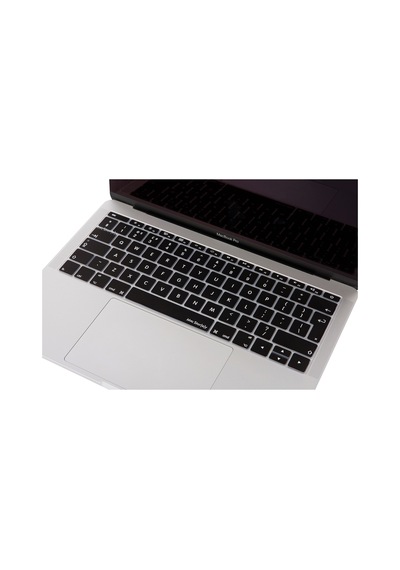 Laptop Apple Uyumlu MacBook Pro Klavye Koruyucu Uk-eu İngilizce 12inç A1534 - 13inç A1708 İle Siyah