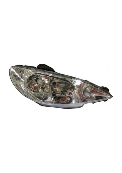 2002-2009 Peugeot 206 Hb Far Lambası Sağ Elektrikli-motorsuz Şeffaf Camlı H7-h7 Ayfar Adet Oem No:087276