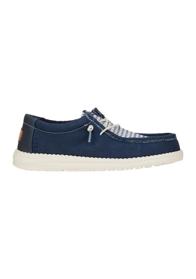 HEY DUDE Wally Woven Jute Lacivert Erkek Ayakkabı-10549 Lacivert