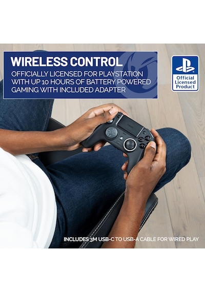 Nacon Revolution 5 Pro Officially Licensed Playstation Wireless Gaming Controller Siyah