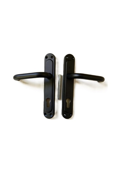 Abnturk 22 Cm Yüksek Kaliteli Siyah Metal Kapı Kolu, Emr172329092025