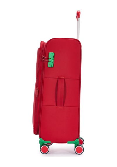 United Colors Of Benetton Ultra Light Kumaş Orta Boy Valiz Kırmızı Bnt2800