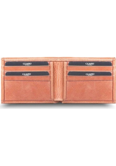 Guard Antik Taba Klasik Deri Erkek Cüzdanı - Grd2403xw22186 Diğer Çok Renkli