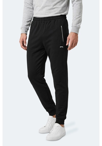 Slazenger Fernon Erkek Cepli Siyah Eşofman Altı