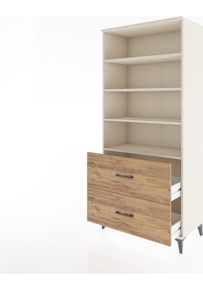 Hyperion Dolap 4 Raflı 2 Çekmeceli 88x44x195 Aytaşı-çam Aytaşı Hyperion Dolap 4 Raflı 2 Çekmeceli 88x44x195 Aytaşı-çam Aytaşı