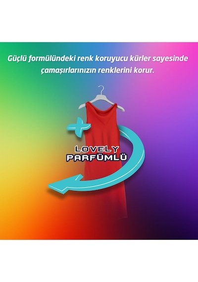 Bingo Matik Lovely Parfümlü Renkliler için Toz Çamaşır Deterjanı 2 x 6 KG