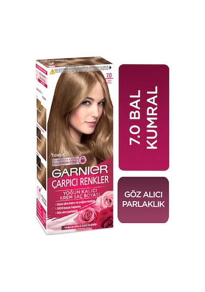 Garnier Çarpıcı Renkler Saç Boyası 7 Yoğun Kumral