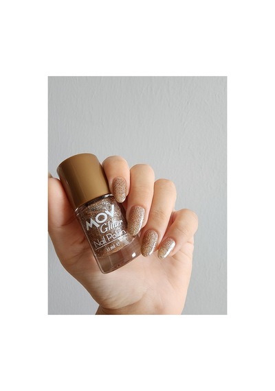 Mov Glitter Simli Oje Bakır No:8 38 Metallic Copper