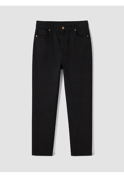 Lcw Curve Siyah Büyük Beden Slim Fit Kadın Jean Pantolon
