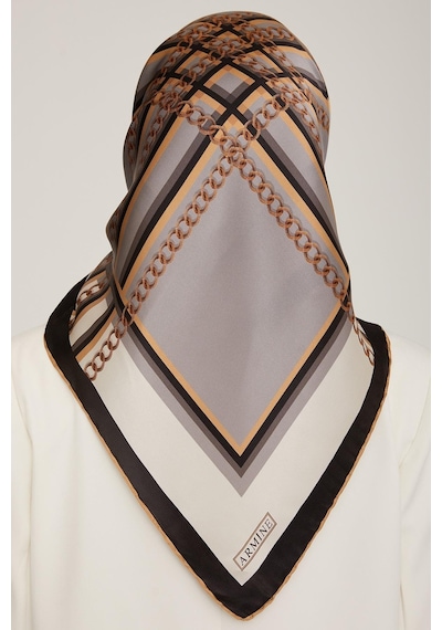 Armine İpek Eşarp Nostalji - 8845-03 Twill - 8128-19